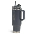 thumbnail image 2 of Igloo 40 oz Flip 'n' Sip Travel Mug, Carbonite Gray, 2 of 4