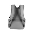 thumbnail image 3 of Paquete 5 piezas Mochila con bolsillo reflejante y porta laptop gris 103, 3 of 7