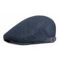 thumbnail image 4 of Women Summer Thin Retro Hollow Mesh Breathable Adjustable Sun Cap, 4 of 4