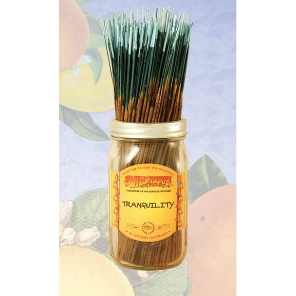 Wildberry Incense Sticks, 100 Sticks - Tranquility