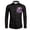 Butterfly Skull Rose, variant on Flame Pattern T-Shirts for Men Button Down Shirt Dry-Fit Long Sleeve Collar Dress Shirts Slim-Fit Athletic Tee Tops Mens Formal Shirt