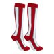 thumbnail image 2 of Calcetines de compresión Jumpingount Medias deportivas para correr y ciclismo unisex Rojo Blanco L/XL, 2 of 6