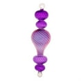 thumbnail image 3 of Purple Organic Luster Combo Egyptian Glass Christmas Tree Ornament Made in Egypt, 3 of 3
