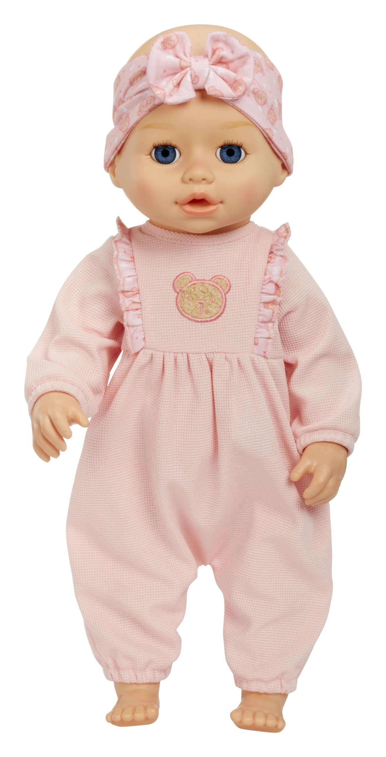 Baby Born Learn to Walk Baby Doll Annabell Blue Eyes Realistic Features for Kids Ages 3 Walks Crawls Sits Kicks Eyes Open Close Multiple Sound Effects Bodega Aurrera en linea