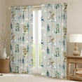 thumbnail image 3 of Feelyou Magic Dragon Teens Black Out Curtains, Kawaii Dino Animal Grey Curtains Pack of 2 (42x63 Each), Cartoon Cloud Stars Bedroom Curtains, Living Room Curtains Decor, 3 of 7