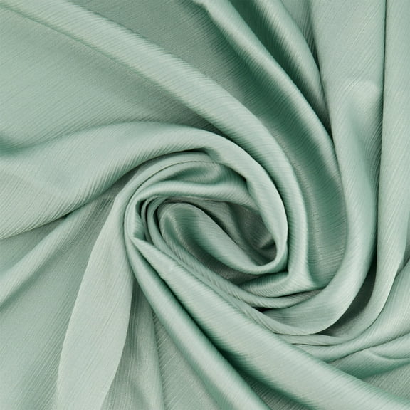Zelouf Allegra Satin Yoryu , Sewing, DIY, Crafts Fabric by the Yard, Tranquil Sage, 3 Yard