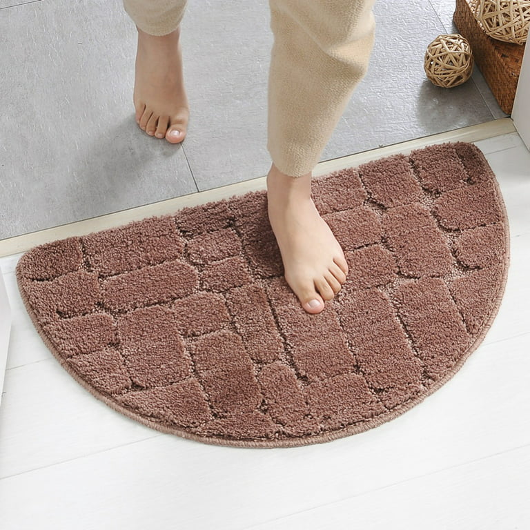 Bathroom Rug Mat, Ultra Soft and Water Absorbent Bath Rug, Bath Carpet,  Machine Wash/Dry, for Tub, S