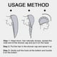 thumbnail image 5 of Lindo dibujos animados absorbente Anti Frizz cabello seco sombrero baño ducha cabeza toalla envoltura baño gorro seco toallas, 5 of 5