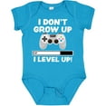thumbnail image 3 of Inktastic I Dont Grow Up I Level Up with Game Controller White Boys or Girls Baby Bodysuit, 3 of 5