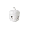 thumbnail image 2 of QLUEWX White Resin Acorn House LED Night Light, Hollow Carved Mini Cottage Lamp, Warm Glow Tabletop Ornament for Fall Harvest Halloween Bedroom Mantel Window Farmhouse Home Decor, 2 of 9