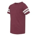 thumbnail image 2 of Lat Youth Football Fine Jersey Tee 6137, 2 of 3