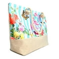 thumbnail image 3 of NOLLIA Women's Summer Beach Tote Bag-Summer Flower -Aloha- Rhinestone, 3 of 6