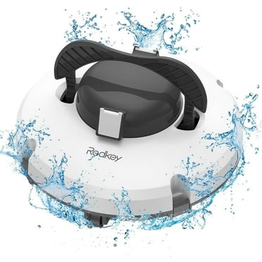 Redkey S100 Cordless Robotic Pool Cleaner, 5200mAh 130-Min Runtime Pool Robot, Up to 1100 sq.ft