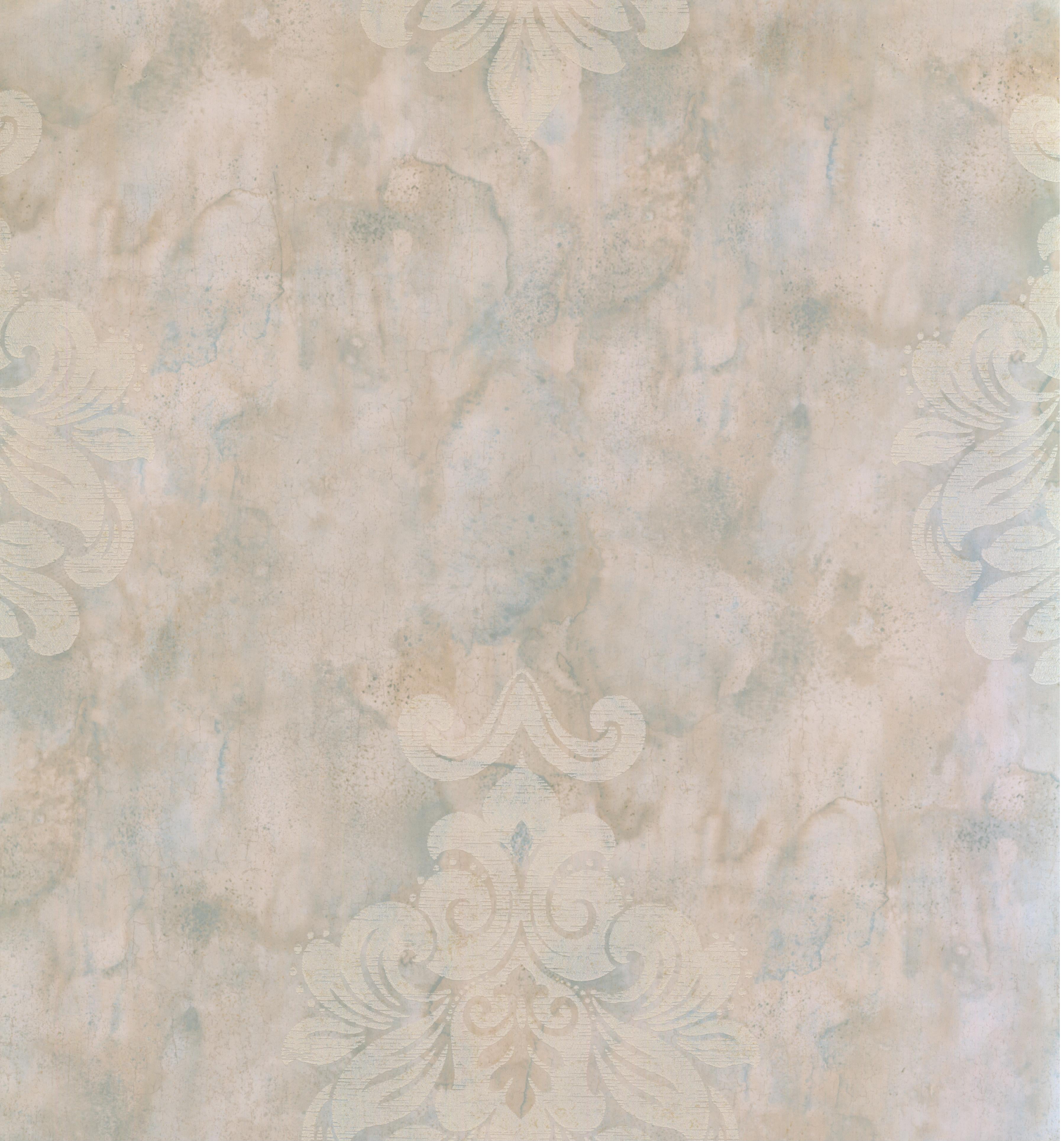 PAISLEY Modern Prepasted Color Bordo, Cream Wallpaper