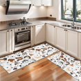thumbnail image 3 of Kitchen Rugs Sets Of 2,Dachshund Dog Boston Terrier Dog Anti Fatigue Kitchen Mat Rugs Non Slip Washable,Decorative Kitchen Floor Mats for Kitchen,Sink,Laundry,17"X47", 3 of 5