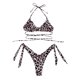 thumbnail image 1 of Bikini sexy dividido de dos piezas con estampado de leopardo degradado para mujer, traje de baño con sujetador acolchado para la playa Fridja  nalpqowj57458, 1 of 1