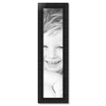 thumbnail image 2 of ArtToFrames 10" x 44" Majestic Black Picture Frame, 10x44 inch Black Wood Poster Frame (WOM-5120), 2 of 7