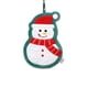 thumbnail image 2 of Christmas Hand Towel Cute Santa Tree Glove Snowman Deer Ultra Soft Thick Fleece Hanging Loop Drying Super, 2 of 6
