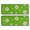 Green Daisy Flower, variant on Kitchen Rugs Sets Of 2,Colorful Daisy Flower Silhouette Pattern Anti Fatigue Kitchen Mat Rugs Non Slip Washable,Decorative Kitchen Floor Mats for Kitchen,Sink,Laundry,17"x47" 17"x47"