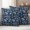 MidnightBlue White, variant on Botanical Flower Outdoor Waterproof Pillow Covers, Vintage Garden Floral Wildflower Blue Decorative Square Throw Pillowcase Sofa Cushion Sham for Patio/Couch/Chair, 26"x26" 2 Pack