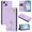 Purple, variant on Leather For iPhone 17 Pro Case 【RFID Blocking】Ballet Girl Flip Wallet Leather Case With Card Holder Magnetic Closure Phone Cases Cover,Green,For iPhone 17 Pro
