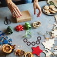 thumbnail image 4 of FONDOTIN 50Pcs Wooden Craft Rings For Jewelry Making Classic Style Diy Projects Use, 4 of 6