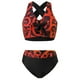 thumbnail image 1 of Traje de baño de chaleco con estampado elegante para mujer Bikini dividido Traje de baño de calzoncillos de gran tamaño para mujer OAVQHLG3B Store lin121212, 1 of 4