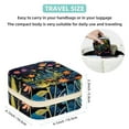 thumbnail image 5 of Starry Plants Jewelry Display and Organizer: Portable Square Travel Case for Rings, Earrings, Necklaces, Bracelets - Suitable for Girls and Women, 5 of 6