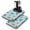 White-135, variant on 2pcs Tropical Watermelon Coffee Maker Mat - Summer Geometric Watermelon Print Absorbent Non-Slip Kitchen Counter Mat for Coffee Station
