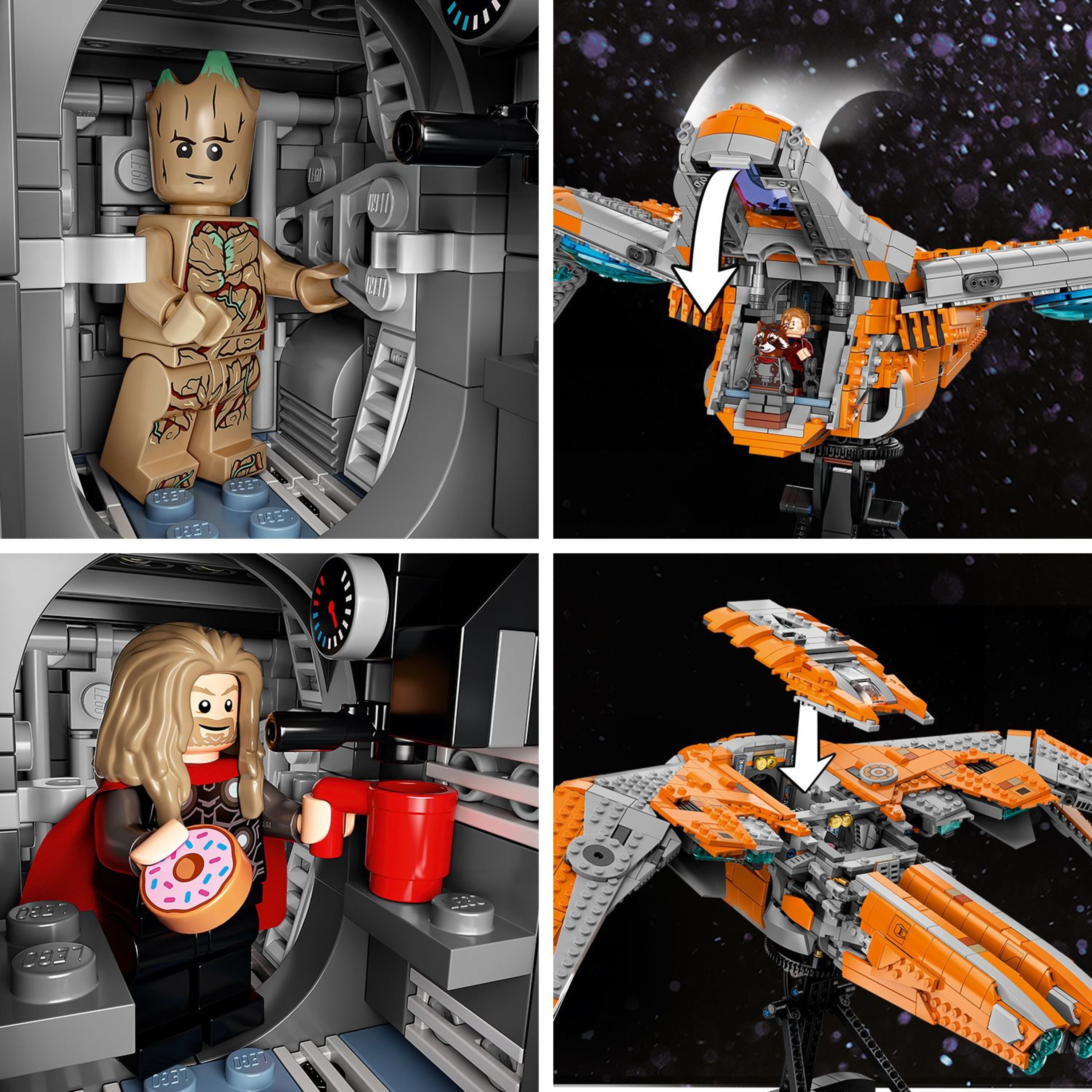 The Guardians’ Ship 76193 | Marvel | Buy online at the Official LEGO® Shop  US