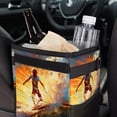 thumbnail image 6 of Surfing in Summer Mini Trash Can Car Garbage Can Car Trash Can Foldable with Lid Leak-Proof Hanging Storage Bag, 6 of 6