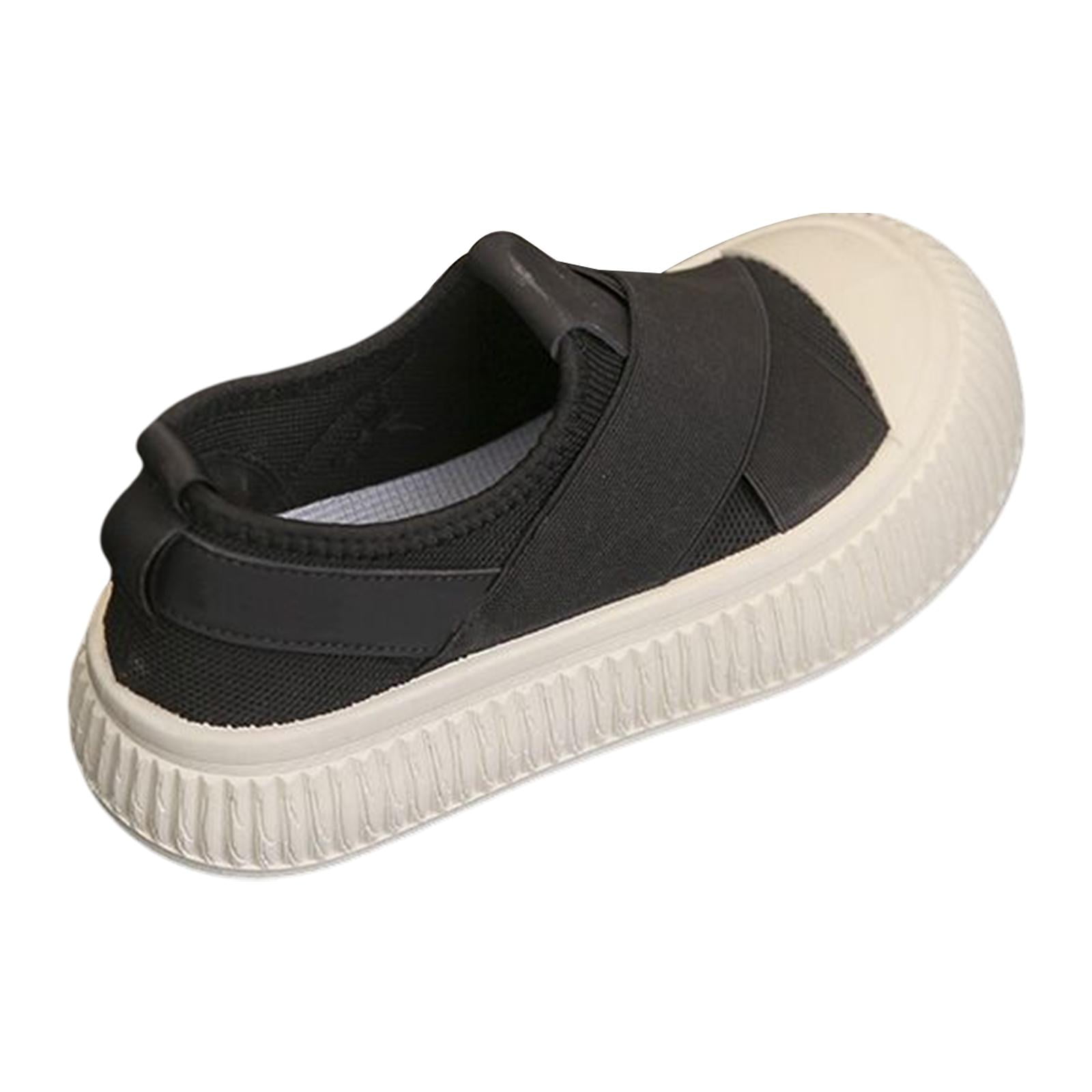 kusrkot Women Casual Shoes Female Rubber Sole Athletic Shoes Versatile Lightweight Sport 38