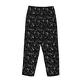 thumbnail image 5 of Naloa Cute Skull Print Women’s Ultra-Soft Comfy Pajama Lounge Pants with Pockets & Drawstring, 5 of 8