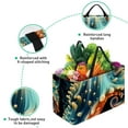 thumbnail image 3 of Sea Slug Large Capacity Reusable Toy, Picnic, and Storage Basket - Foldable Oxford Cloth Material for Ultimate Convenience, 3 of 7
