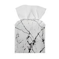 thumbnail image 2 of POLERO Stylish Tissue Box Cover Square - PU Leather Holder Waterproof Tissue Boxes - Thanksgiving Decorative Cube Cover for Bathroom and Home, White Marble, 2 of 7