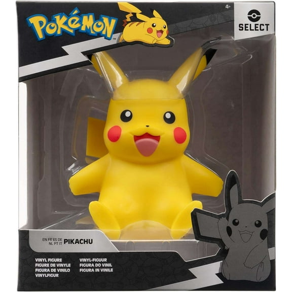Pokemon Pikachu Select Vinyl Figure - 4 inch Figure Made from High-Quality Vinyl