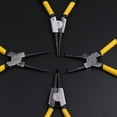 thumbnail image 1 of Circlip Pliers Spring Loaded Repair Needle Nose Nipper Handheld Household Professional Clamping Crimping Tool Craftsman DIY Inner Straight, 1 of 9