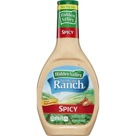 spicy ranch hidden valley dressing ounces original
