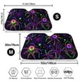thumbnail image 3 of Daiia Multi-colored Spiders Windshield Sun Shade for Car SUV Truck (Small ), Car Sun Shade Windshield, Car Shades for Front Windows, Sunshade for Car Windshield, 3 of 7