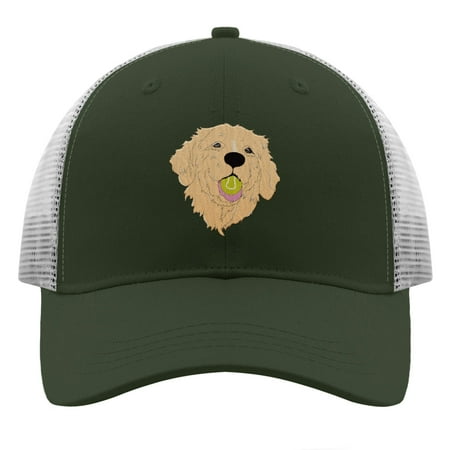 Baseball Caps Golden Puppy Embroidery Dad Cap for Men Graphic Adjustable for Fishing Snapbacks Army green 2 One Size