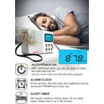 thumbnail image 2 of Radio Portable AM FM SW à Bande Complète avec Écran LCD, Haut-Parleur Intégré, 20 Postes Préréglés Radio Stéréo pour une Réception Longue Portée, Alimentée par Pile Ou USB, Prise Casque 3,5 mm pour la Maison et l'Extérieur, 2 of 12
