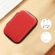 thumbnail image 5 of Mini bolsa de almacenamiento para auriculares de cuero rígido con cremallera, estuche para auriculares, diseño compacto, cuero duradero, plegable, portátil, ligero, para viajes, para el, 5 of 9