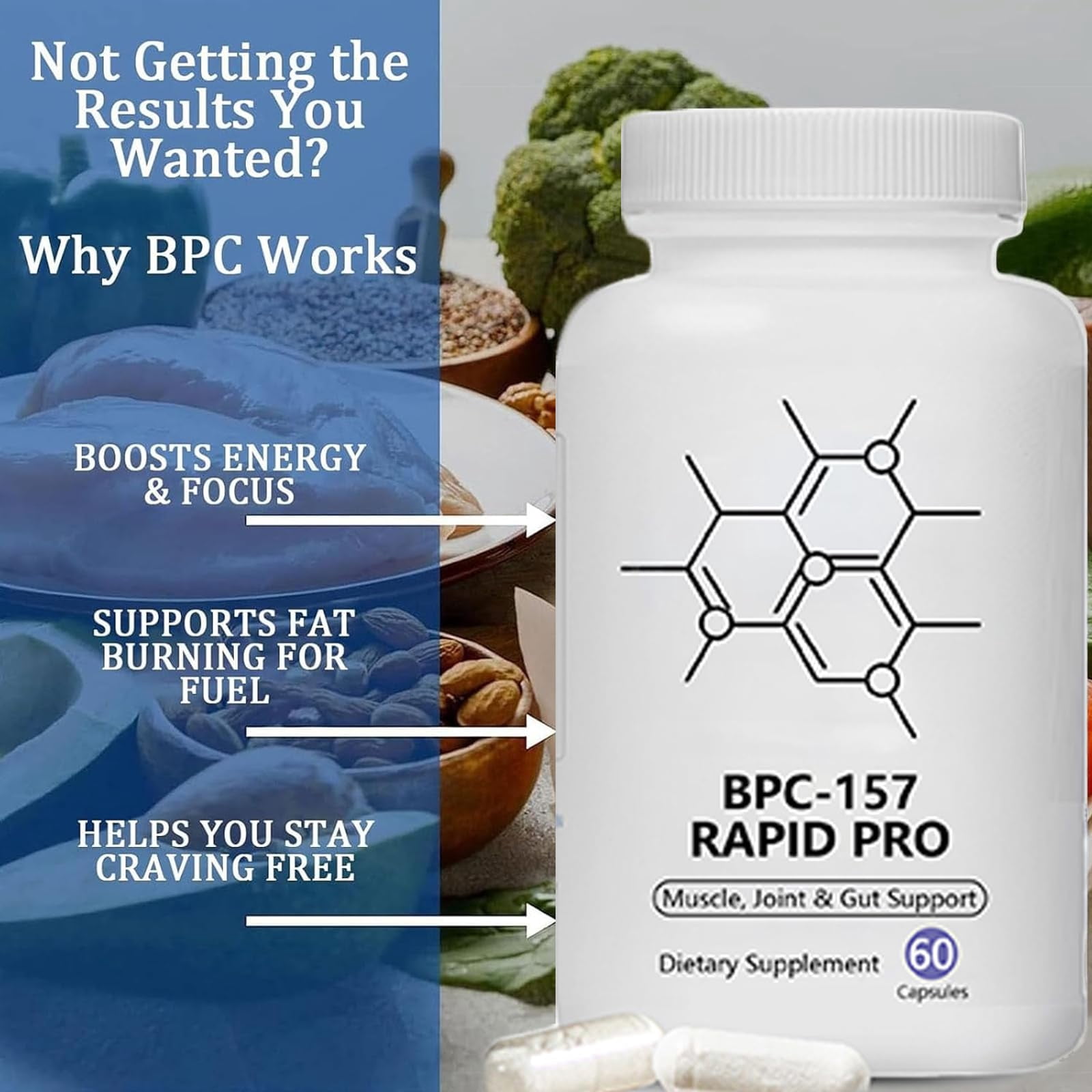 Suplemento AILVQI BPC-157 Rapid Pro Peptide Capsulas x60 | Bodega Aurrera en lnea Suplemento AILVQI BPC-157 Rapid Pro Peptide Capsulas x60 | Bodega Aurrera en lnea