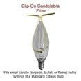 thumbnail image 5 of Home Concept Inc Modern Classics 5'' Linen Empire Candelabra Shade, 5 of 5