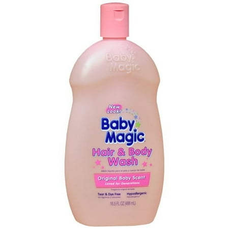 Baby Magic Hair And Body Wash, Original - 16.5 Oz, 6 Pack