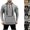 Gray, variant on Mens Hoodie Plus Size Sweatshirts Athletic Drawstring Hoodies Long Sleeve Winter Quarter Zip Pullover Sweatshirt with Kanga Zipper Pockets Khaki S