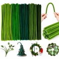thumbnail image 4 of Pipe Cleaners Green 500 Pack Chenille Stems for DIY Art Craft Halloween Indoor Decorations Fall Christmas Craft Projects for Kids, 4 of 7