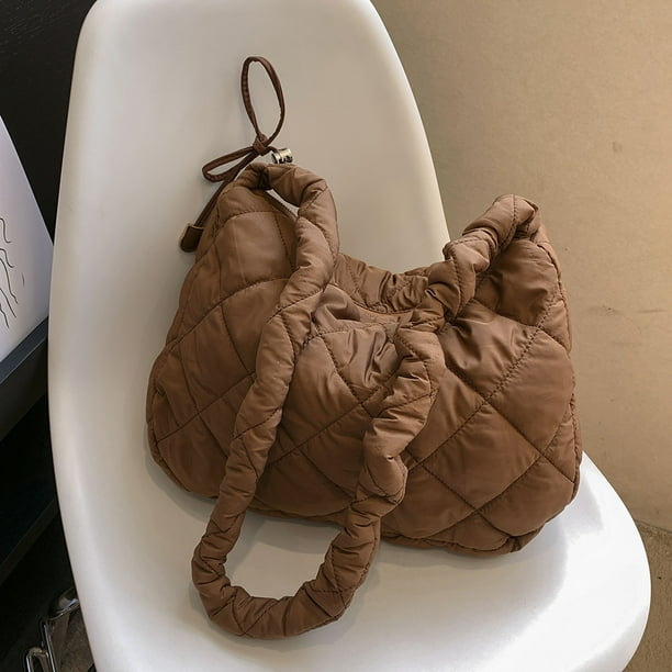 Bolso casual para mujer con bola de masa, ligero y versátil, bolso diario para mujer
