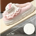 thumbnail image 4 of Cute Kitty Slippers For Women Soft Plush Warm Kawaii Cat Slip-On Slippers Cozy Indoor Outdoor Slippers, 4 of 6