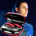 thumbnail image 3 of Auriculares inalámbricos para juegos en la oreja Pantalla LED para correr rojo, 3 of 8
